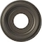 Ekena Millwork PVC Medallion (Canopies up to 5 1/2"), 10"OD x 3 1/2"ID x 1 1/8"P, Metallic Weathered Steel CMP10TRDST - alternate 1